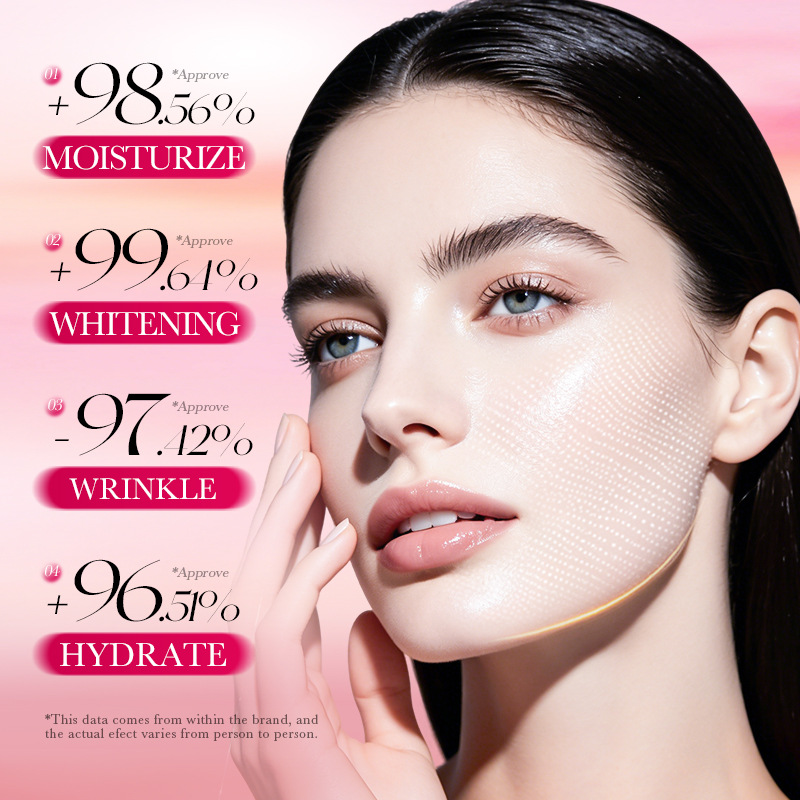 5 قطع من أقنعة الوجه SADOER PD - مراجعة Sheet Mask Collagen وسعره