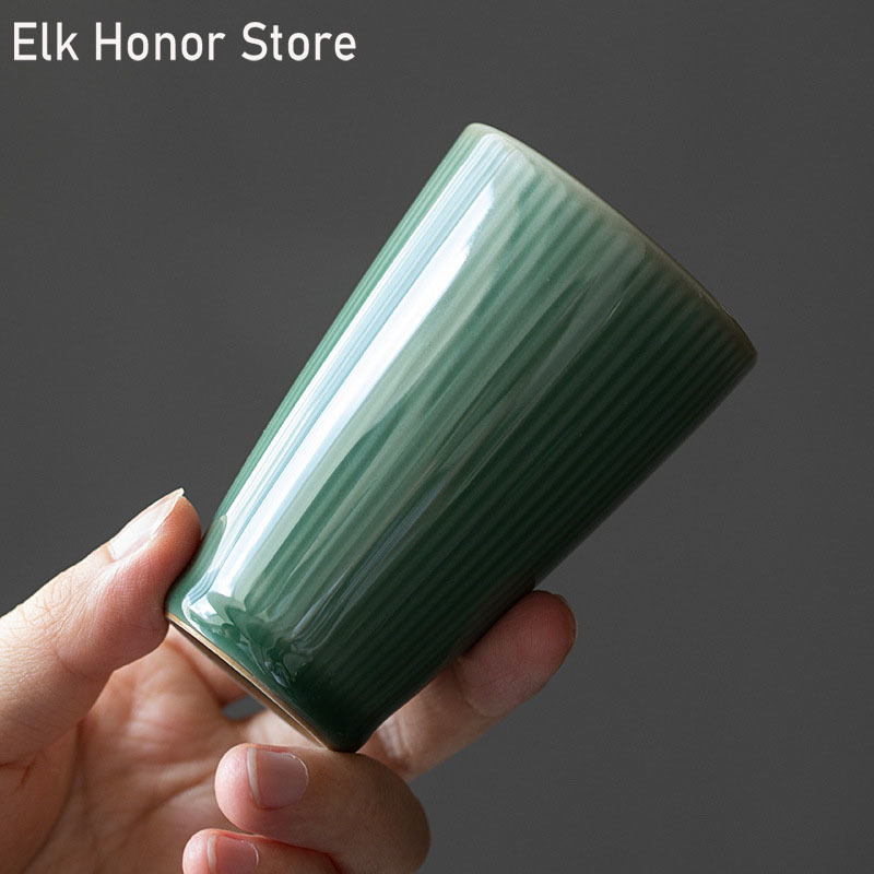 90 مللي Yue فرن Celadon فنجان  - مراجعة Celadon Ceramic Cup وسعره
