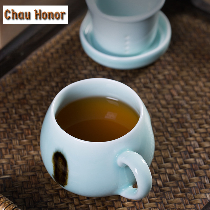 330 مللي Longquan Celadon تصفي - مراجعة Celadon Ceramic Cup وسعره