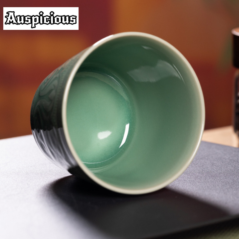 كوب شاي سيلادون لونغتشوان فاخر - مراجعة Celadon Ceramic Cup وسعره